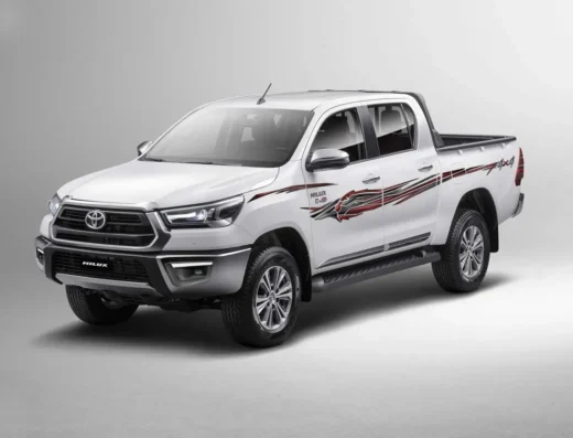 Hilux side view