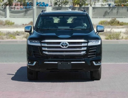 land cruiser front view